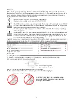 Preview for 3 page of Hisense HMC8C86TOA User Manual