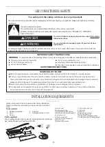 Preview for 15 page of Hisense HPA27C Use And Installation Instructions