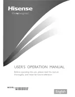 Preview for 1 page of Hisense HR6SBS690GB User'S Operation Manual