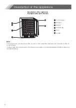 Preview for 8 page of Hisense HWS54029SS Wine Cooler Use & Care Manual