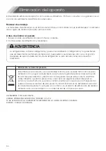 Preview for 33 page of Hisense HWS54029SS Wine Cooler Use & Care Manual