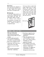 Preview for 19 page of Hisense RB335N4WB1 User'S Operation Manual