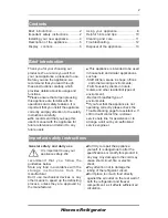 Preview for 2 page of Hisense Refrigerator User'S Operation Manual