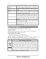 Preview for 13 page of Hisense Refrigerator User'S Operation Manual