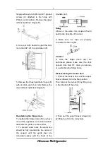 Preview for 7 page of Hisense RF208N6CSE User'S Operation Manual