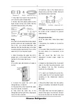 Preview for 11 page of Hisense RF208N6CSE User'S Operation Manual