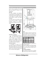 Preview for 5 page of Hisense RF21N1 Series User'S Operation Manual