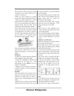 Preview for 17 page of Hisense RF21N1 Series User'S Operation Manual