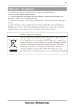 Preview for 22 page of Hisense RF540N4WF1 User'S Operation Manual