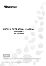 Hisense RF728N4AIF User'S Operation Manual preview