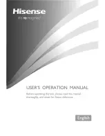 Preview for 1 page of Hisense RR130DAGS User'S Operation Manual