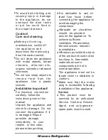 Preview for 6 page of Hisense RS723N4WB1 User'S Operation Manual