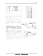 Preview for 8 page of Hisense RS723N4WB1 User'S Operation Manual