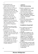 Preview for 25 page of Hisense RT156D4AG1 User'S Operation Manual