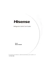 Hisense WMS017M6XBE Use & Care Manual preview