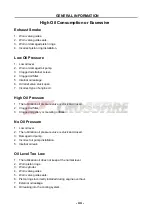 Preview for 56 page of Hisun Motors HS450UTV Maintenance Handbook