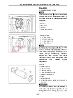 Preview for 104 page of Hisun Motors HS450UTV Maintenance Handbook