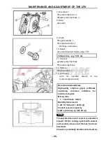 Preview for 107 page of Hisun Motors HS450UTV Maintenance Handbook