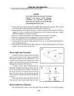 Preview for 37 page of Hisun Motors HS800UTV 2014 Maintenance Handbook