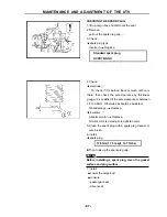 Preview for 99 page of Hisun Motors HS800UTV 2014 Maintenance Handbook