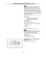 Preview for 110 page of Hisun Motors HS800UTV 2014 Maintenance Handbook