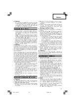 Preview for 29 page of Hitachi Koki C 6BU2 Handling Instructions Manual