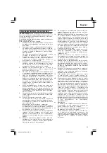 Preview for 53 page of Hitachi Koki C10FCE2 Handling Instructions Manual