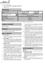 Preview for 7 page of Hitachi Koki CC 14SF Handling Instructions Manual