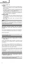 Preview for 9 page of Hitachi Koki CC 14SF Handling Instructions Manual