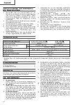 Preview for 11 page of Hitachi Koki CC 14SF Handling Instructions Manual