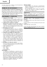 Preview for 21 page of Hitachi Koki CE 16 Handling Instructions Manual