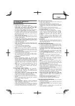 Preview for 43 page of Hitachi Koki CG 22EAB (LP) Handling Instructions Manual