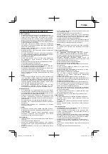 Preview for 77 page of Hitachi Koki CG 22EAB (LP) Handling Instructions Manual