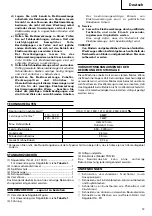 Preview for 13 page of Hitachi Koki CJ 120V Handling Instructions Manual