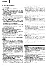 Preview for 14 page of Hitachi Koki CJ 120V Handling Instructions Manual