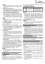 Preview for 15 page of Hitachi Koki CJ 120V Handling Instructions Manual