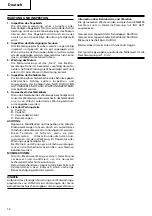 Preview for 16 page of Hitachi Koki CJ 120V Handling Instructions Manual