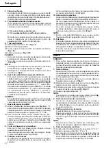 Preview for 42 page of Hitachi Koki CJ 120V Handling Instructions Manual