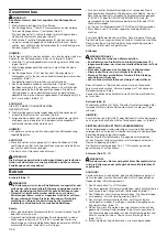 Preview for 22 page of Hitachi Koki CS25EC Handling Instructions Manual