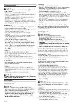 Preview for 142 page of Hitachi Koki CS25EC Handling Instructions Manual