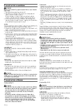 Preview for 172 page of Hitachi Koki CS25EC Handling Instructions Manual