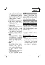 Preview for 27 page of Hitachi Koki DH 22PH Handling Instructions Manual