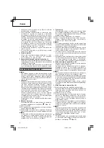 Preview for 32 page of Hitachi Koki DH 22PH Handling Instructions Manual