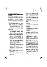 Preview for 35 page of Hitachi Koki DH 22PH Handling Instructions Manual