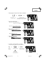 Preview for 21 page of Hitachi Koki DH 24DVA Handling Instructions Manual