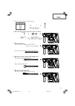 Preview for 41 page of Hitachi Koki DH 24DVA Handling Instructions Manual