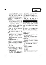 Preview for 65 page of Hitachi Koki DH 24DVA Handling Instructions Manual