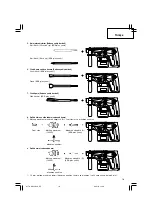 Preview for 71 page of Hitachi Koki DH 24DVA Handling Instructions Manual