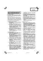 Preview for 77 page of Hitachi Koki DH 24DVA Handling Instructions Manual