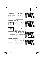 Preview for 81 page of Hitachi Koki DH 24DVA Handling Instructions Manual